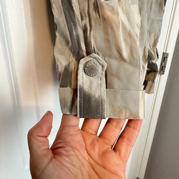 A/X ARMANI EXCHANGE | Women’s Sleeveless Romper w/ pockets | Gray | Size: 2 - Picture 4 of 13